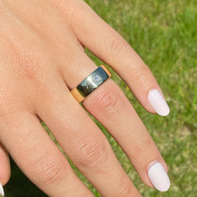 Load image into Gallery viewer, 9ct Yellow Gold 0.15ct Diamond Gents Ring (Size N1/2)