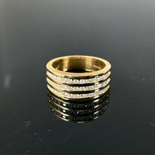 Load image into Gallery viewer, 9ct Yellow Gold 0.60ct Diamond Ring (Size L)