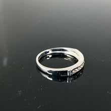 Load image into Gallery viewer, 9ct White Gold 0.25ct Eternity Diamond Ring (Size P)