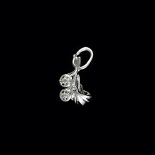 Load image into Gallery viewer, 9ct White Gold Diamond "Baby's Pram" Pendant (0.02ct)