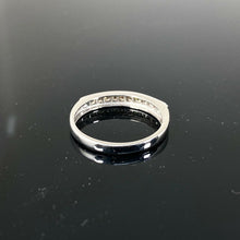 Load image into Gallery viewer, 9ct White Gold 0.25ct Eternity Diamond Ring (Size P)