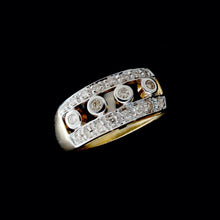 Load image into Gallery viewer, 9ct Yellow Gold 0.25ct Diamond Ring (Size N)