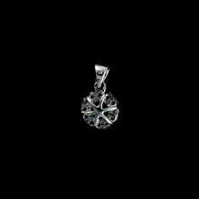 Load image into Gallery viewer, 9ct White Gold Citrine & Diamond Pendant (0.32ct)