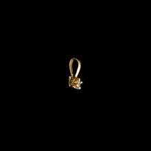 Load image into Gallery viewer, 9ct Yellow Gold Tiny Solitaire Diamond Pendant (0.02ct) - Optional Chain