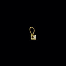 Load image into Gallery viewer, 14ct Yellow Gold Solitaire Diamond Pendant (0.10ct)