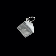 Load image into Gallery viewer, 9ct White Gold Diamond "I Love You Letter / Envelope" Pendant (0.01ct)