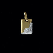 Load image into Gallery viewer, 9ct Yellow Gold Fancy Diamond Pendant (0.01ct)