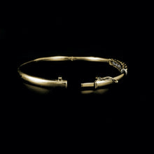 Load image into Gallery viewer, 9ct Yellow Gold Channel Set Diamond Bangle (0.33ct)