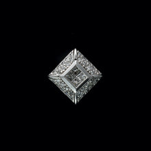 Load image into Gallery viewer, 9ct White Gold Art Deco Diamond Pendant (0.50ct)