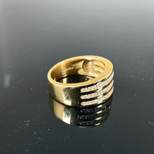 Load image into Gallery viewer, 9ct Yellow Gold 0.60ct Diamond Ring (Size L)