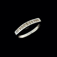 Load image into Gallery viewer, 9ct White Gold 0.25ct Eternity Diamond Ring (Size P)