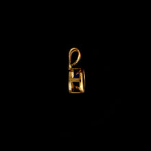 Load image into Gallery viewer, 9ct Yellow Gold Round Treated Sapphire Pendant (5mm) - Optional Chain