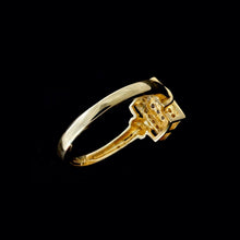 Load image into Gallery viewer, 9ct Yellow Gold 0.25ct Diamond Ring (Size R)