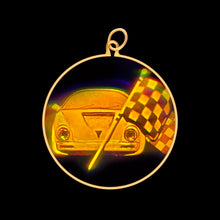 Load image into Gallery viewer, Racing Car & Flag (Medium)