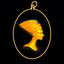 Load image into Gallery viewer, Egyptian Nefertiti Head (Oval)