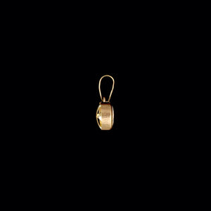9ct Yellow Gold CZ Heart Pendant