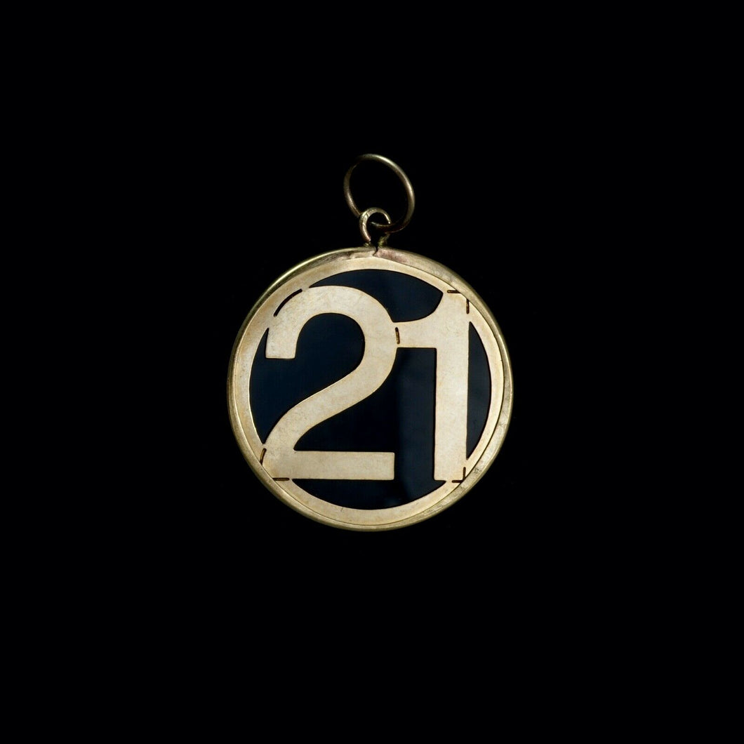 9ct Yellow Gold Onyx 