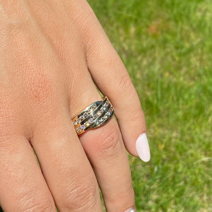 9ct Yellow Gold 1.00ct Diamond Ring (Size P1/2)