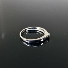 Load image into Gallery viewer, 9ct White Gold 0.05ct Diamond Ring (Size N1/2)
