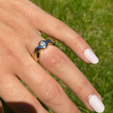 Load image into Gallery viewer, 9ct Yellow &amp; White Gold 0.25ct Diamond Ring (Size Q)
