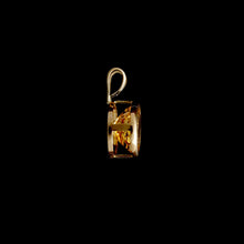 Load image into Gallery viewer, 9ct Yellow Gold Round Citrine Pendant (7mm) - Optional Chain
