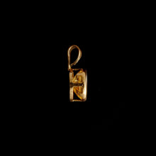 Load image into Gallery viewer, 9ct Yellow Gold Oval Citrine Pendant (6x4mm) - Optional Chain
