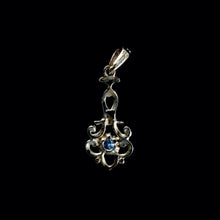 Load image into Gallery viewer, 9ct Yellow Gold Antique Style Diamond Pendant (0.14ct)
