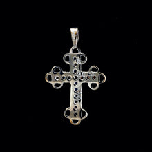 Load image into Gallery viewer, 9ct Yellow Gold Diamond Cross Pendant (0.20ct)
