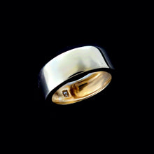 Load image into Gallery viewer, 9ct Yellow Gold 0.15ct Diamond Gents Ring (Size N1/2)
