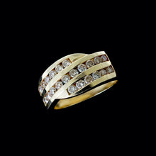 Load image into Gallery viewer, 9ct Yellow Gold 1.00ct Diamond Ring (Size P1/2)
