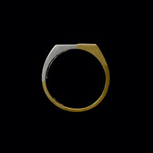 Load image into Gallery viewer, 9ct Yellow &amp; White Gold 0.02ct Tension Set Solitaire Diamond Ring (Sizes J-Q)
