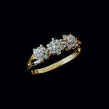 Load image into Gallery viewer, 9ct Yellow Gold 0.25ct Diamond Ring (Size R1/2)

