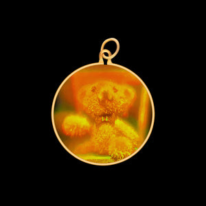 Teddy Bear on Chair (Small)