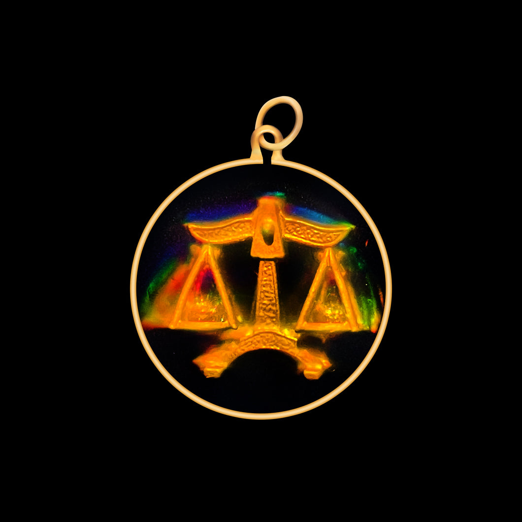 Zodiac Libra Justice Scales (Small)