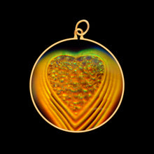 Load image into Gallery viewer, Diamond Encrusted Heart Layers (Medium)
