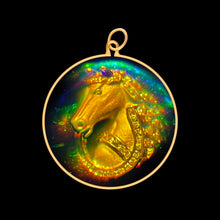 Load image into Gallery viewer, Lucky Horse &amp; Horseshoe (Medium)
