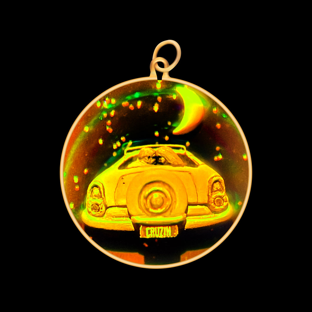 2 Lovers in Car at Night (Medium)