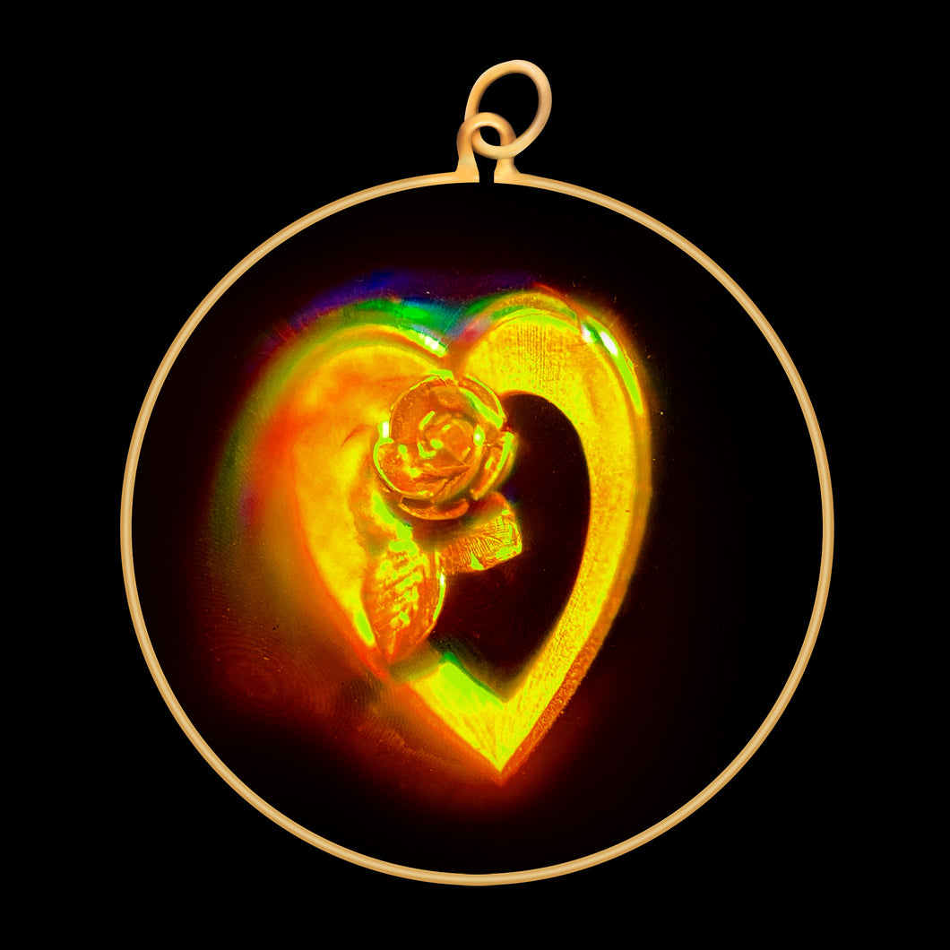 Heart & Rose (Large)