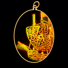Load image into Gallery viewer, Close Up Pirate Ship (Oval)
