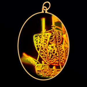 Close Up Pirate Ship (Oval)
