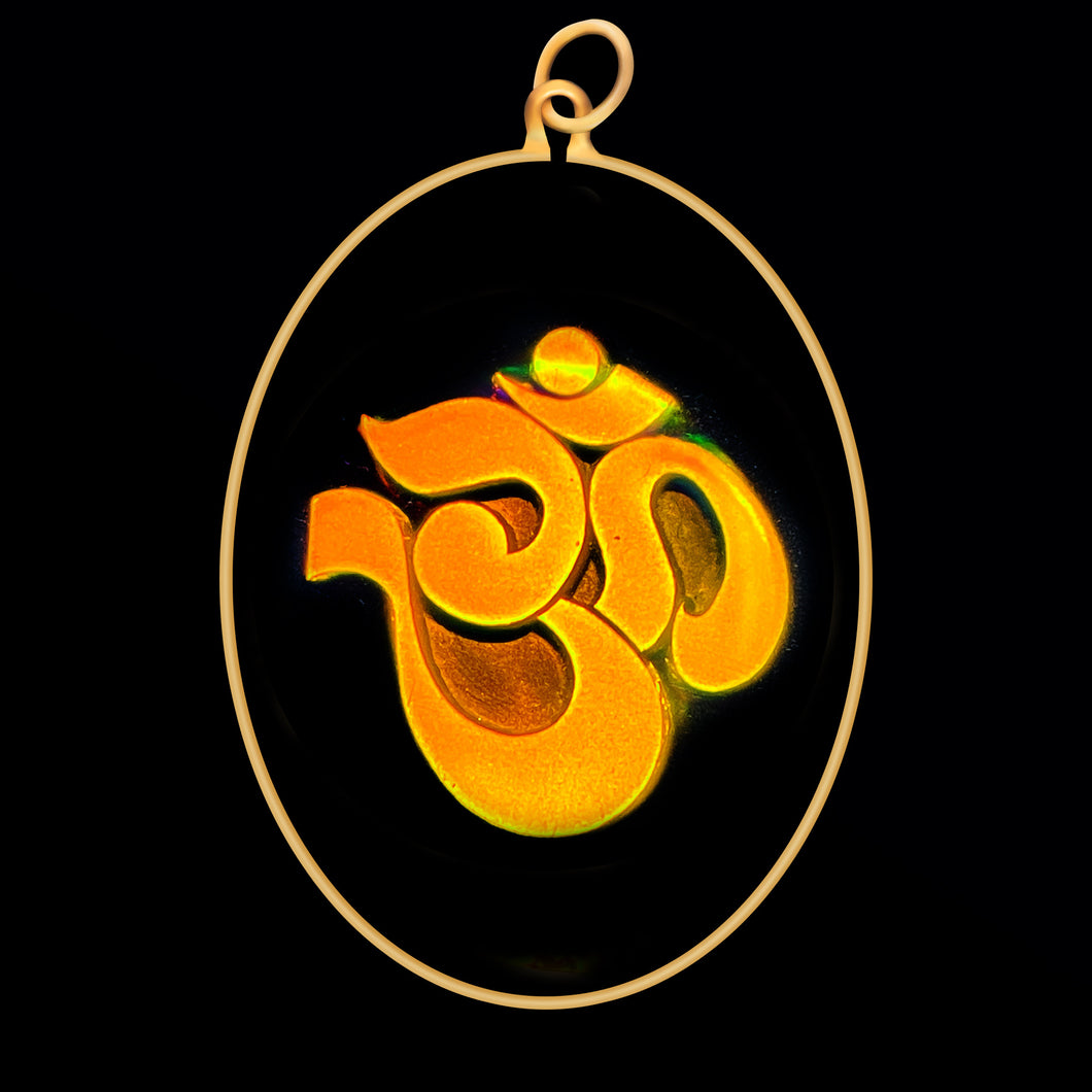Om Hindu Symbol (Oval)