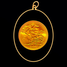 Load image into Gallery viewer, Full Sovereign Coin (Oval)
