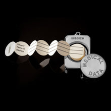 Load image into Gallery viewer, Infomedic Stainless Steel Medical Pendant - Octagon (Inc. Chain, Paper &amp; Box)
