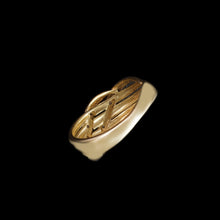 Load image into Gallery viewer, 9ct Yellow Gold 0.06ct Diamond Ring (Size J)
