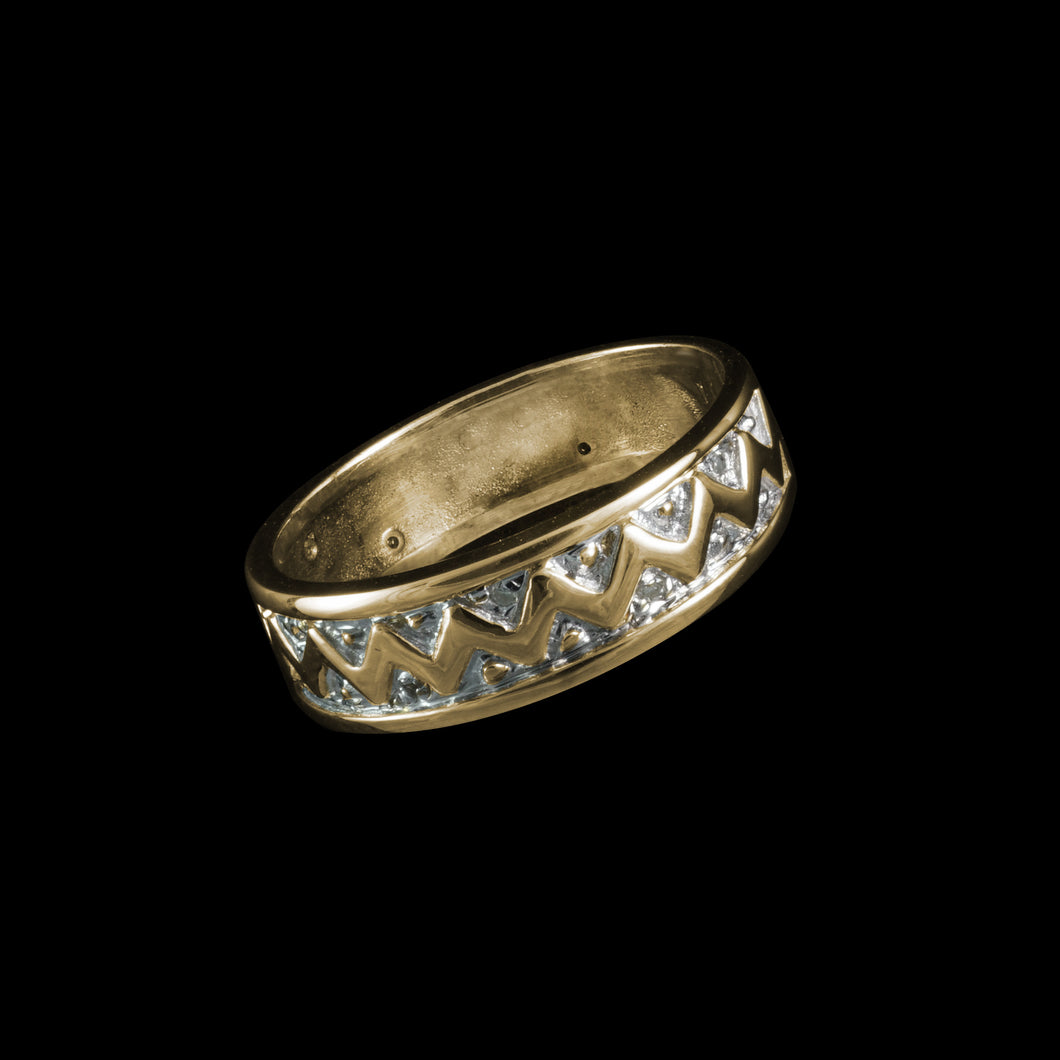 9ct Yellow Gold 0.10ct Unique 