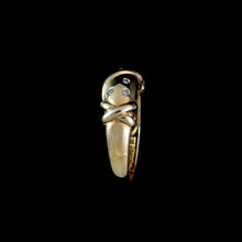 Load image into Gallery viewer, 9ct Yellow Gold 0.04ct Diamond Ring (Size M)
