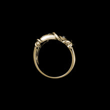 Load image into Gallery viewer, 9ct Yellow Gold 0.04ct Diamond Ring (Size M)
